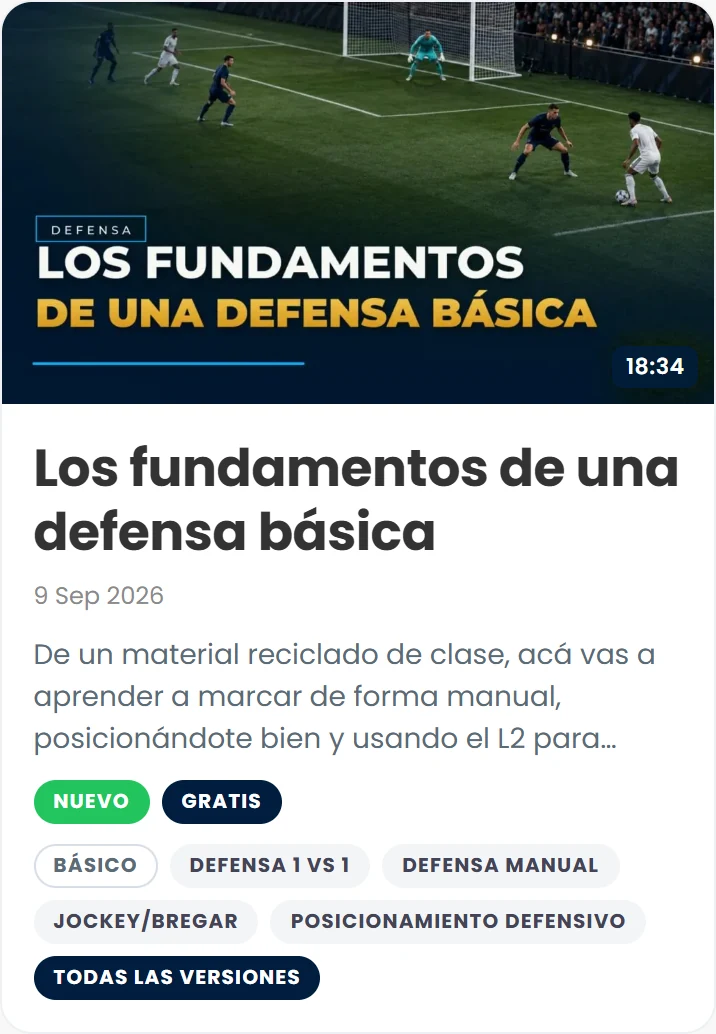 Ejemplo real de una ficha de video con portada, descripción y etiquetas
